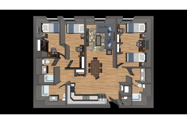 Advantage Point, 3 Bedroom (Photo 4)