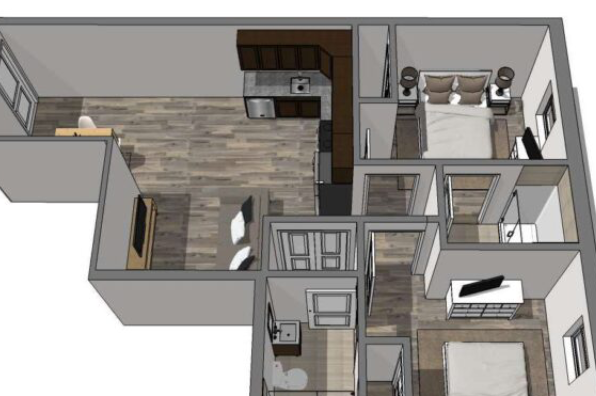 HH Eleanor at Chestnut, 2 Bedroom (Photo 6)