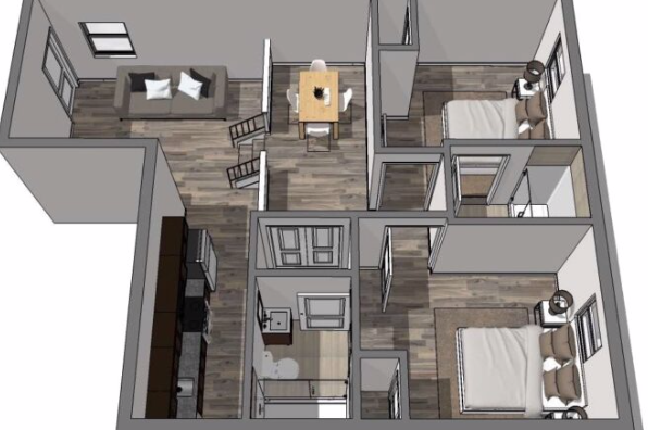 HH Eleanor at Chestnut, 2 Bedroom (Photo 2)