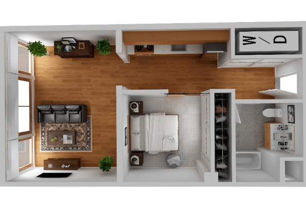 Cayuga Loft, Studio (Photo 2)