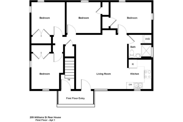 209 Williams St, Rear All (Photo 6)