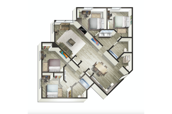 Advantage Point, 4 Bedroom 2 Bath (Photo 1)