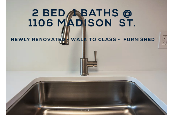 1106 Madison St, 2 Bedroom 1 Bath (Photo 3)